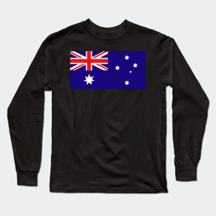 Flag - Australia wo txt Long Sleeve T-Shirt